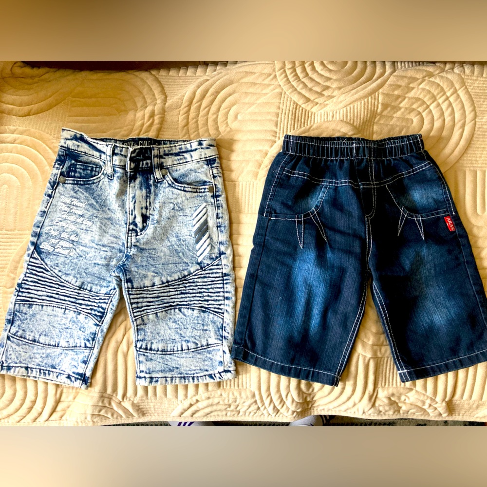 Boys denim shorts-SET 2 pcs